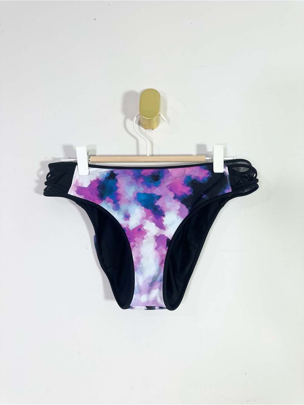 Lululemon Water Surf to Sand Reversible Two-Piece Purple Black Bikini Swimsuit - Picture 7 of 9